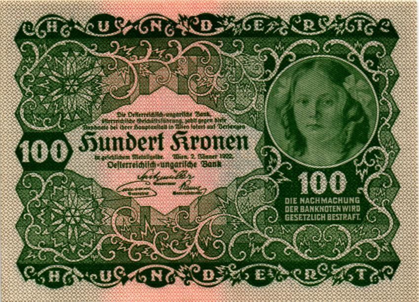 АВСТРИЯ 100 КРОН 1
