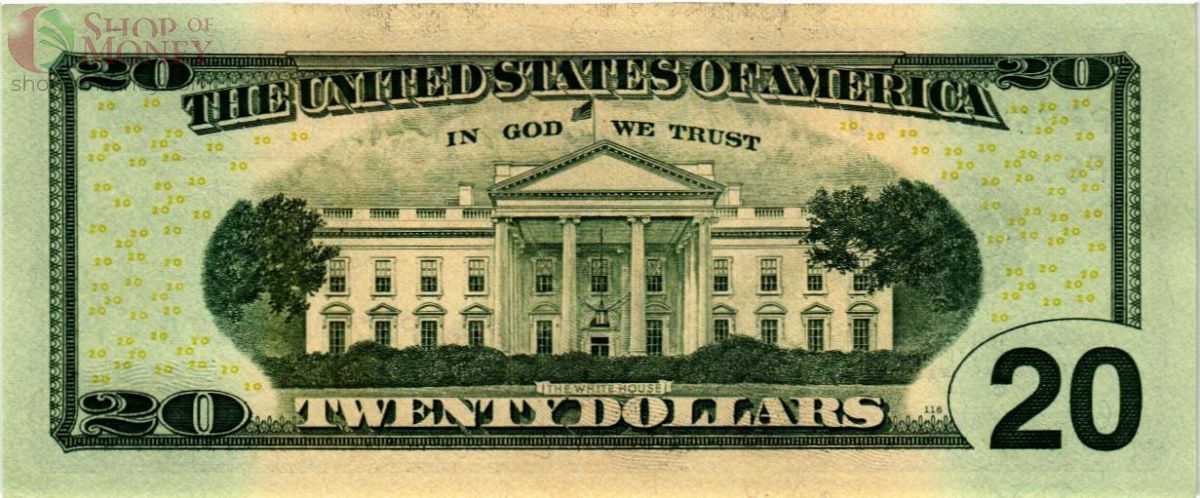 США 20 ДОЛЛАРОВ (F - АТЛАНТА) 2