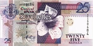 СЕЙШЕЛЬСКИЕ ОСТРОВА 25 РУПИЙ 1