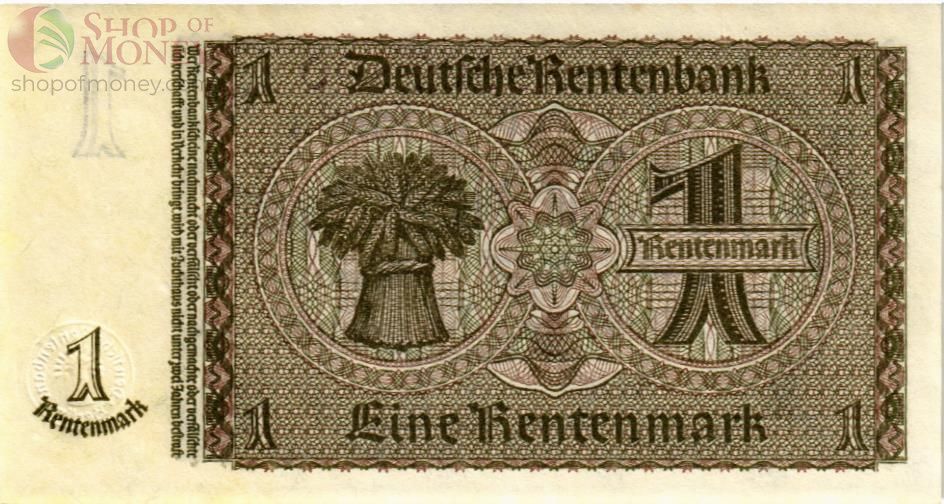 ГЕРМАНИЯ 1 РЕНТМАРКА 2