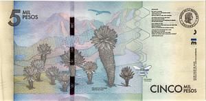 КОЛУМБИЯ 5000 ПЕСО (26.07.2022) 2