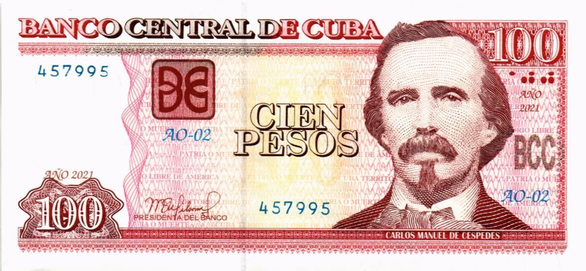 КУБА 100 ПЕСО 1