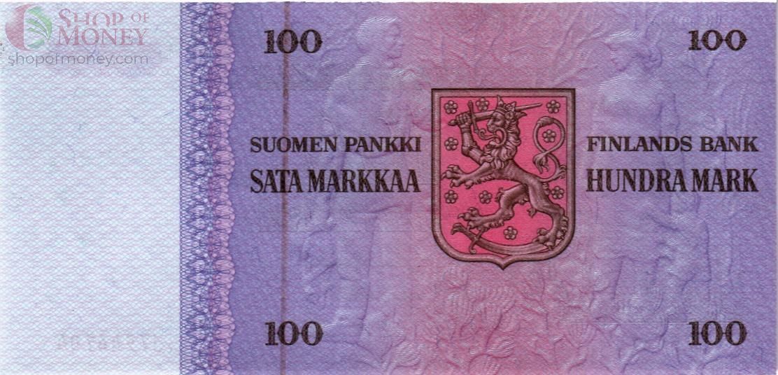 ФИНЛЯНДИЯ 100 МАРОК 2