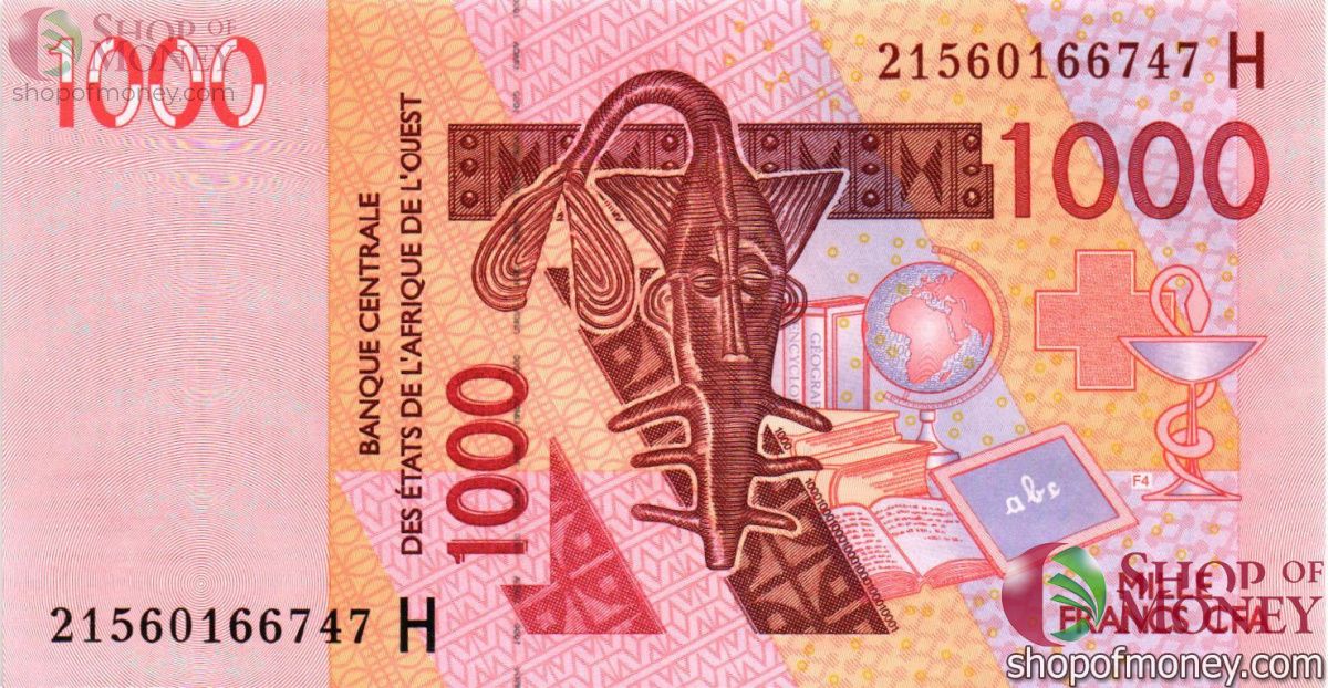 НИГЕР 1000 ФРАНКОВ 1