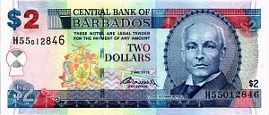 БАРБАДОС 2 ДОЛЛАРА 1