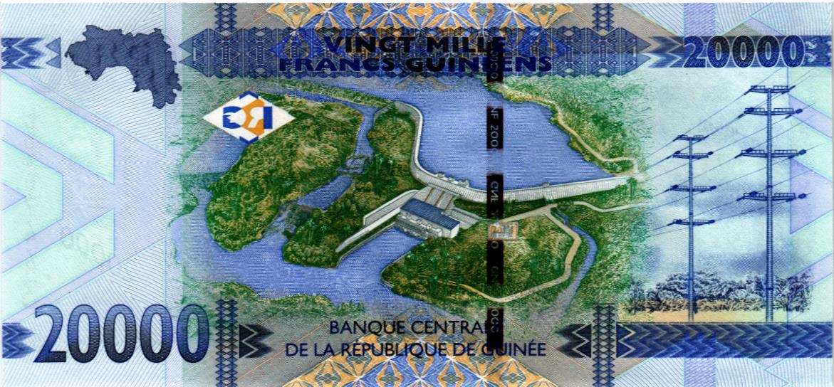 ГВИНЕЯ 20000 ФРАНКОВ 2
