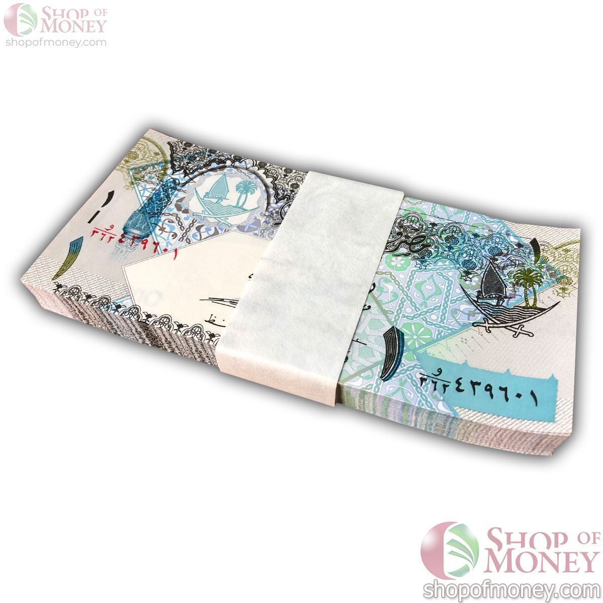 КАТАР 1 РИАЛ (100 БАНКНОТ) 1