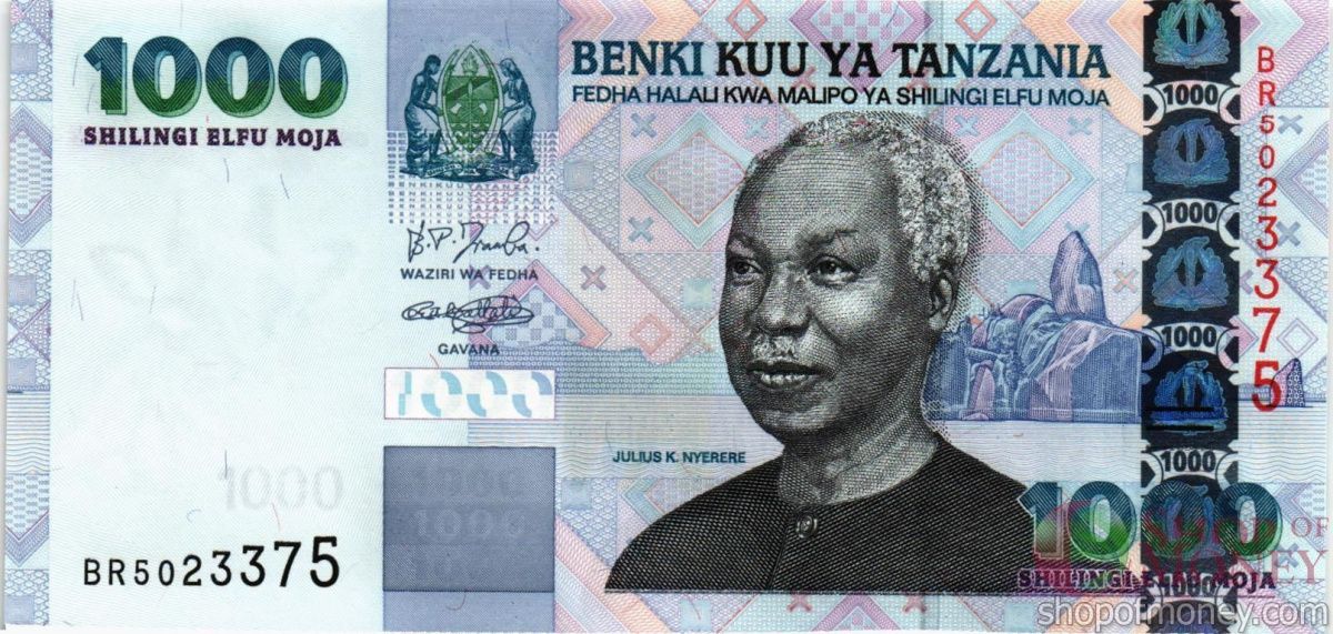 ТАНЗАНИЯ 1000 ШИЛЛИНГОВ 1