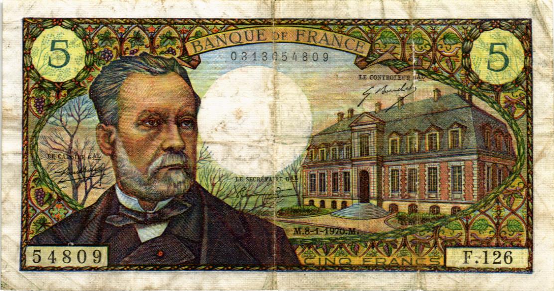 ФРАНЦИЯ 5 ФРАНКОВ 1