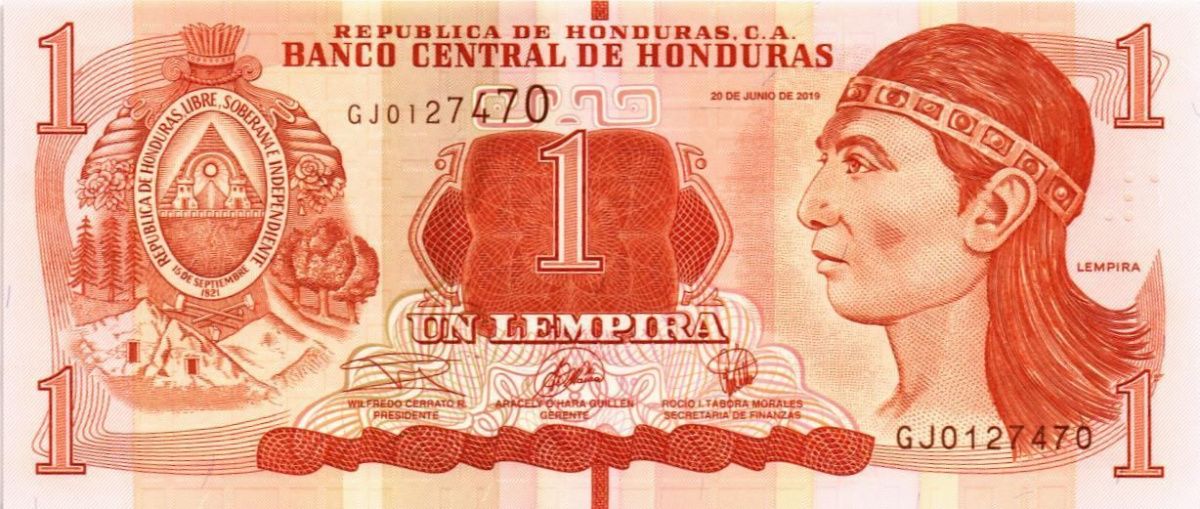 ГОНДУРАС 1 ЛЕМПИРА 1