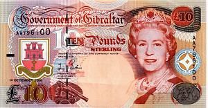 ГИБРАЛТАР 10 ФУНТОВ 1