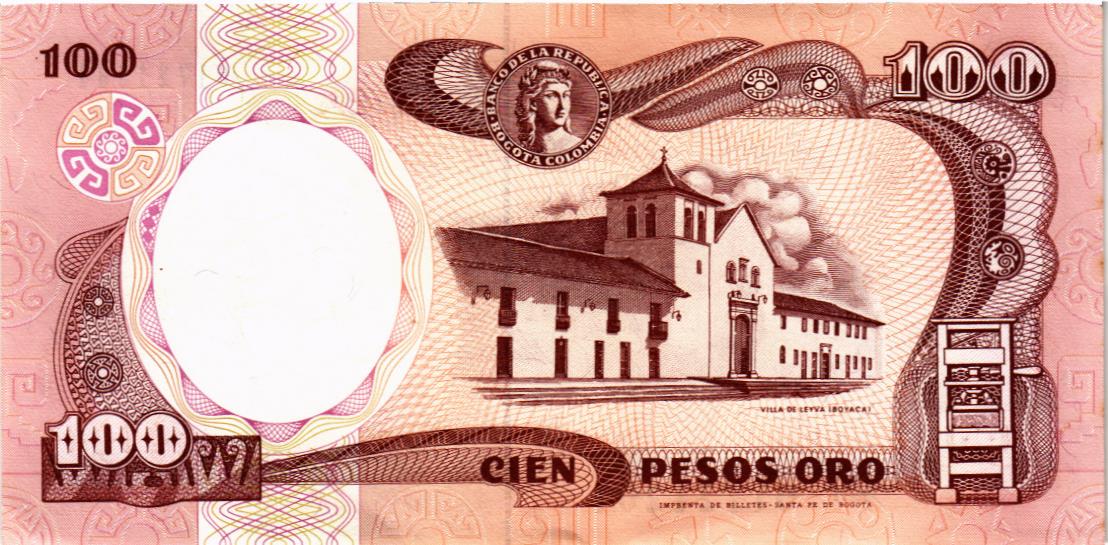 КОЛУМБИЯ 100 ПЕСО 2