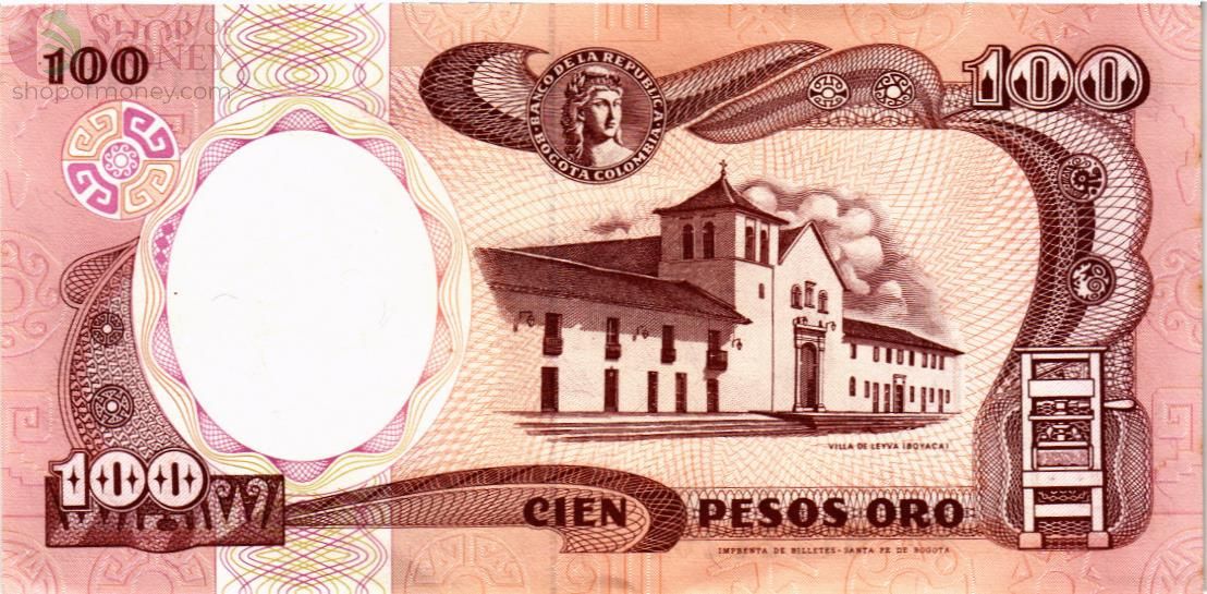 КОЛУМБИЯ 100 ПЕСО 2