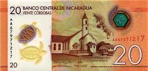 НИКАРАГУА 20 КОРДОБА 1