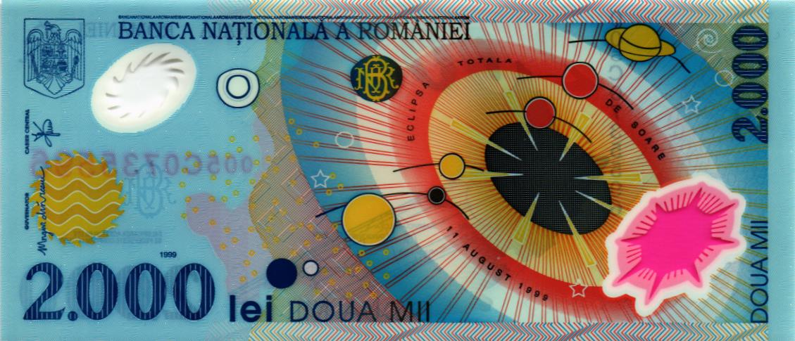 РУМЫНИЯ 2000 ЛЕЙ (В БУКЛЕТЕ) 2