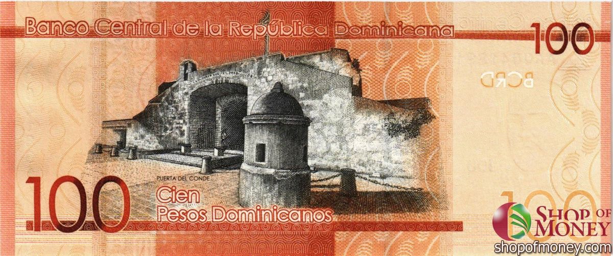 ДОМИНИКАНСКАЯ РЕСПУБЛИКА 100 ПЕСО 2
