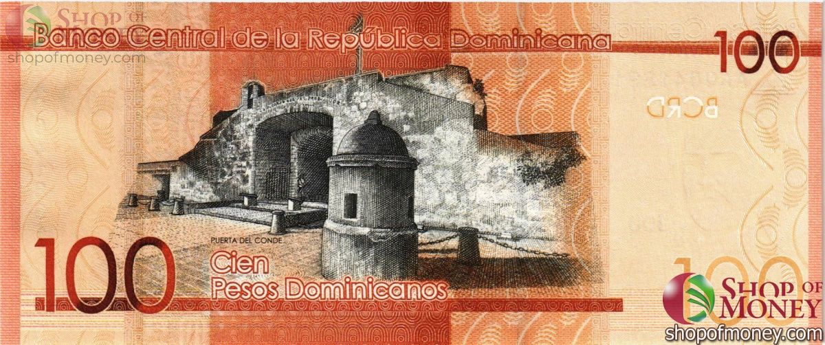 ДОМИНИКАНСКАЯ РЕСПУБЛИКА 100 ПЕСО 2