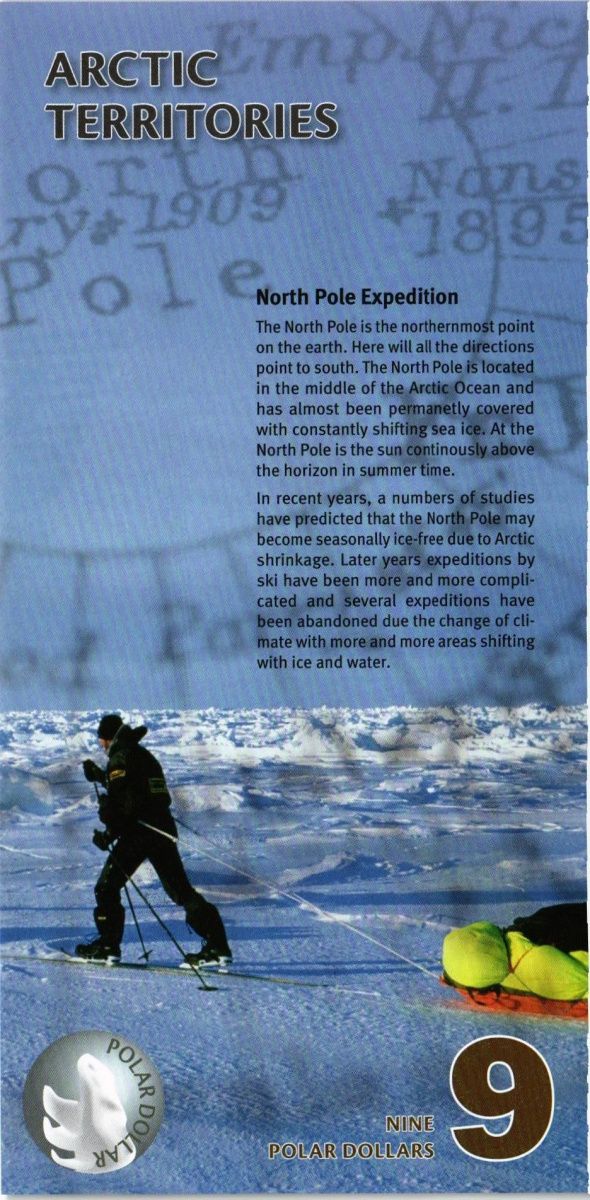 АРКТИЧЕСКИЕ ТЕРРИТОРИИ 9 ДОЛЛАРОВ 2