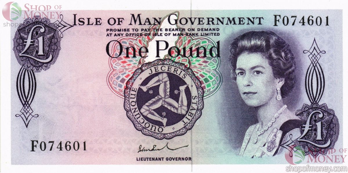 ОСТРОВ МЭН 1 ФУНТ 1