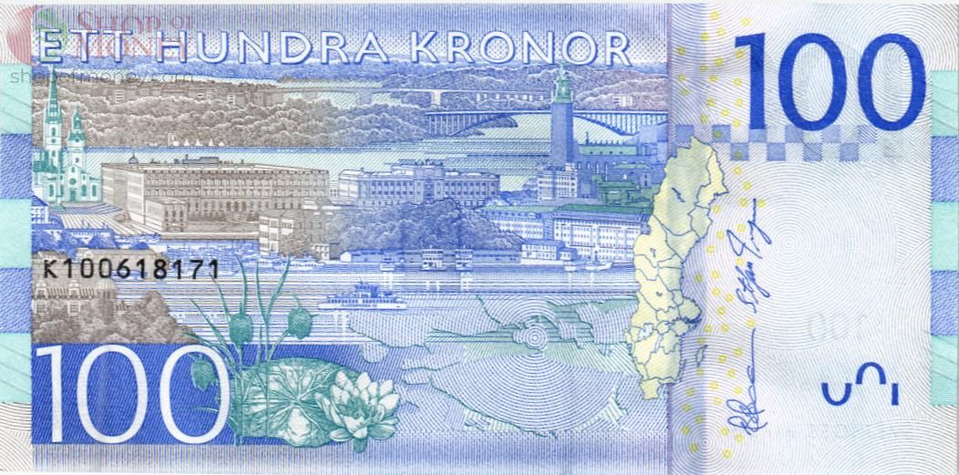ШВЕЦИЯ 100 КРОН 2