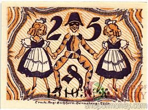 ГЕРМАНИЯ 25 ПФЕННИГОВ (НОТГЕЛЬД) 2