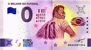 O MELHOR DO FUTEBOL (PELE) 0 ЕВРО 1