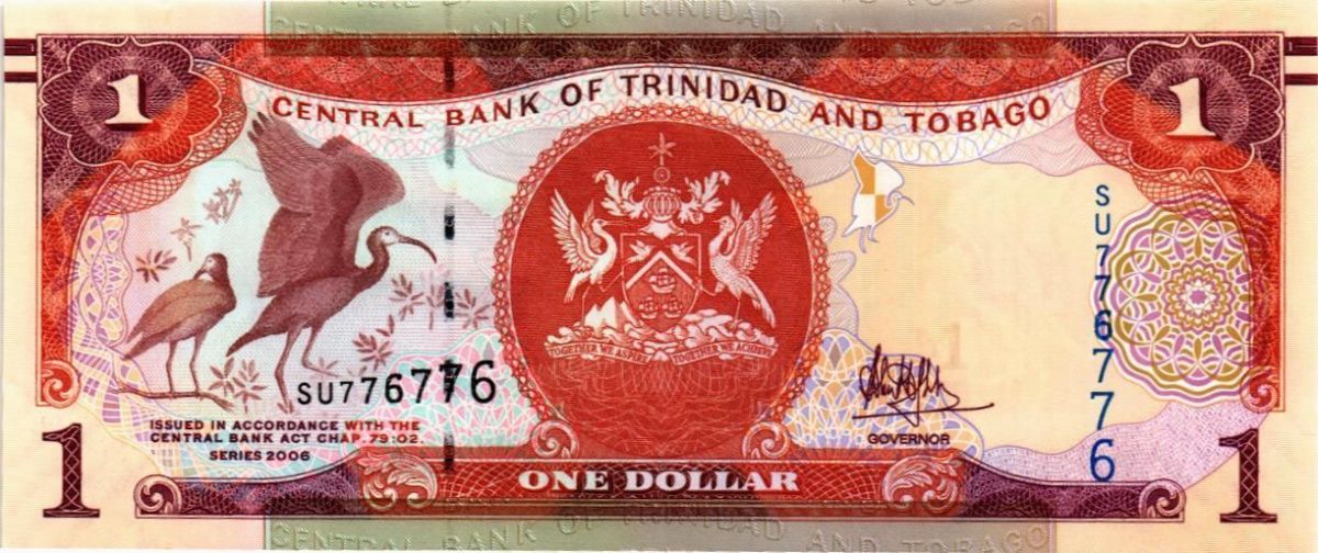 ТРИНИДАД И ТОБАГО 1 ДОЛЛАР #SU776776 1