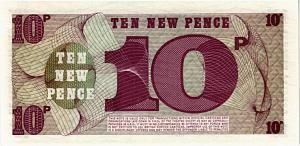 ВЕЛИКОБРИТАНИЯ / АНГЛИЯ 10 ПЕНСОВ (БРИТАНСКАЯ АРМИЯ) 2