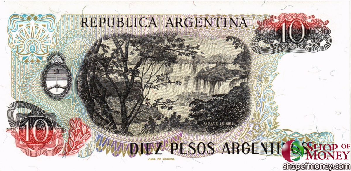 АРГЕНТИНА 10 ПЕСО 2