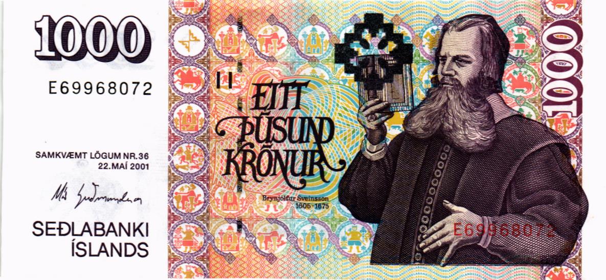 ИСЛАНДИЯ 1000 КРОН 1