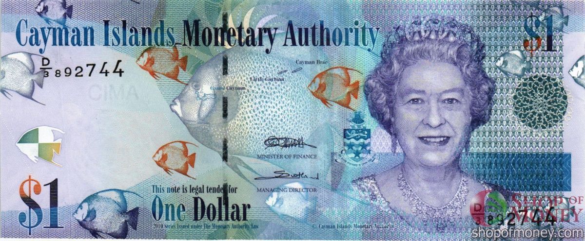 КАЙМАНОВЫ ОСТРОВА 1 ДОЛЛАР 1