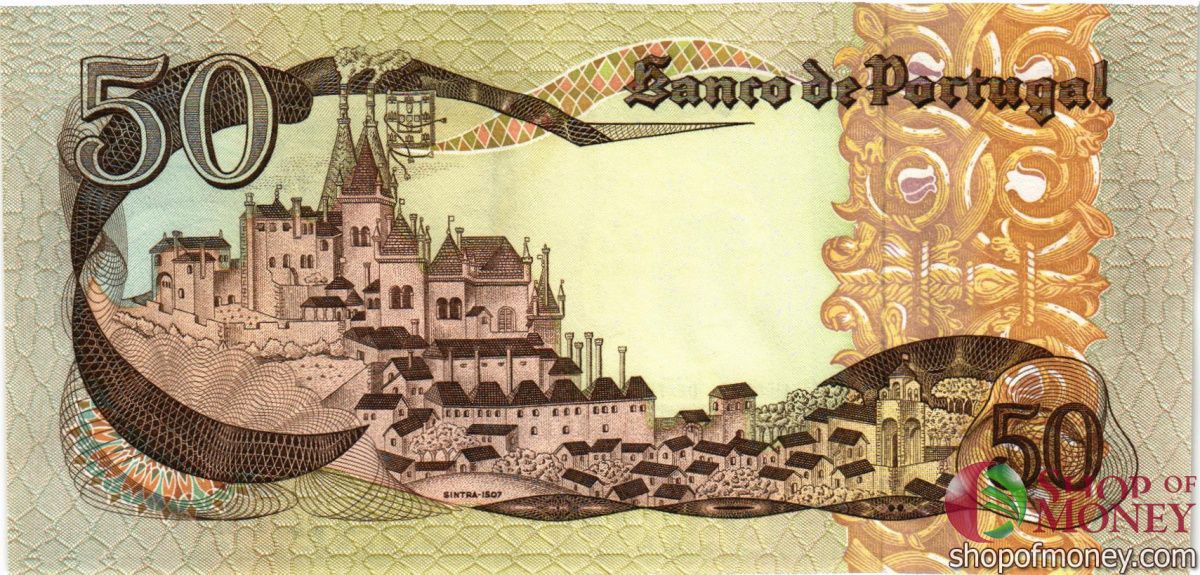 ПОРТУГАЛИЯ 50 ЭСКУДО 2