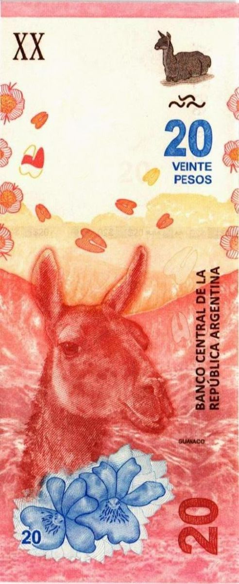 АРГЕНТИНА 20 ПЕСО 1