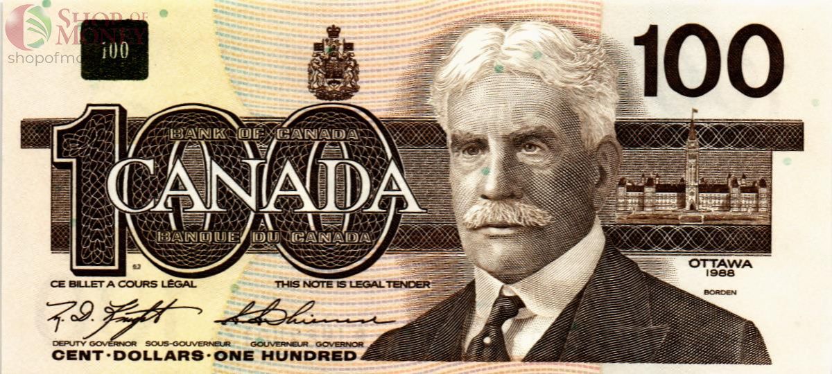 КАНАДА 100 ДОЛЛАРОВ 1