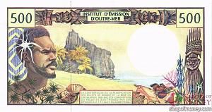 ФРАНЦУЗСКАЯ ПОЛИНЕЗИЯ 500 ФРАНКОВ 2