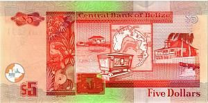 БЕЛИЗ 5 ДОЛЛАРОВ 2