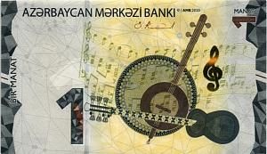 АЗЕРБАЙДЖАН 1 МАНАТ 1