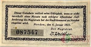 ГЕРМАНИЯ 25 ПФЕННИГОВ (НОТГЕЛЬД) 2