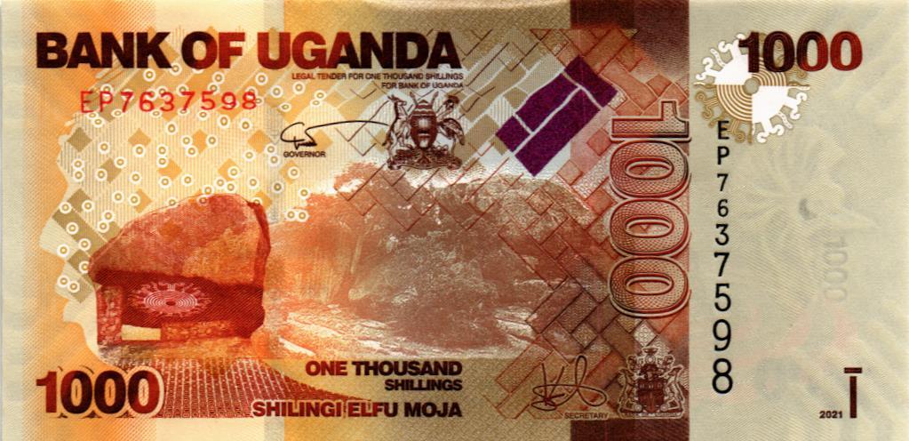 УГАНДА 1000 ШИЛЛИНГОВ 1