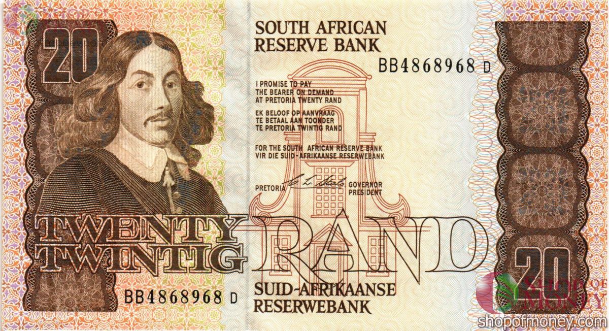 ЮАР 20 РАНД 1