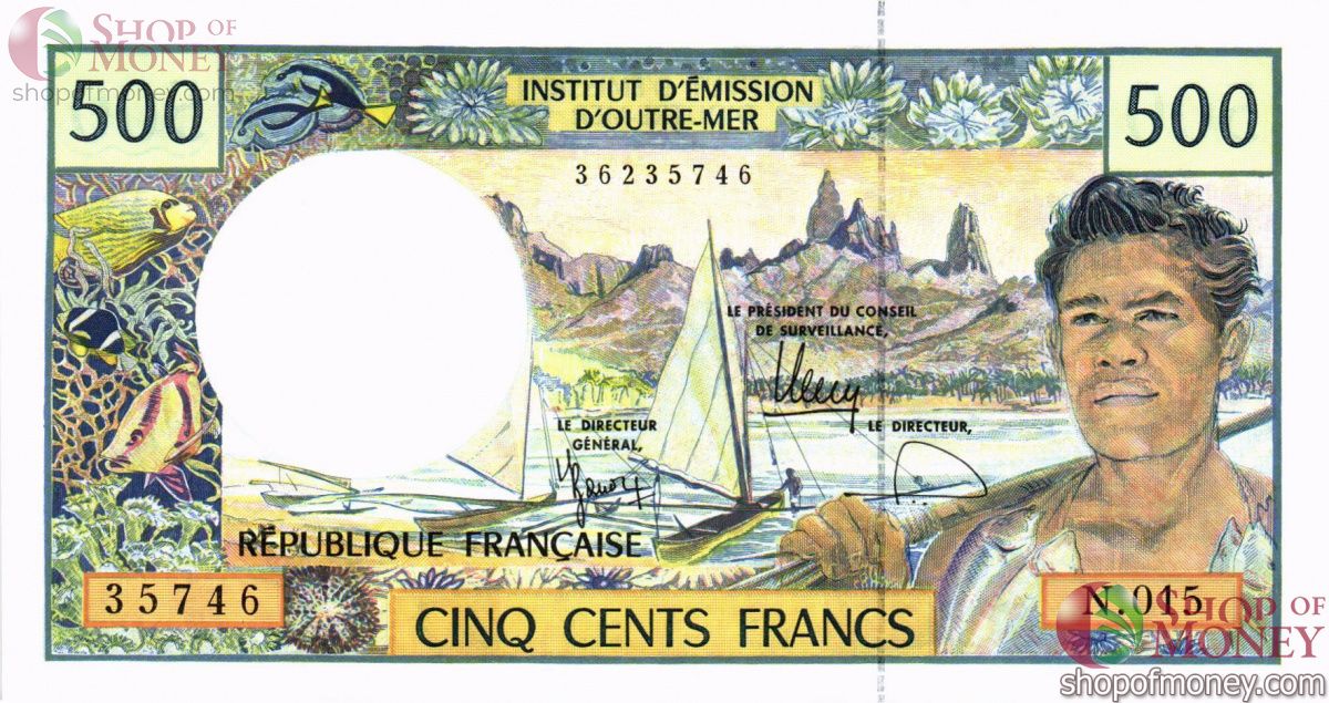 ФРАНЦУЗСКАЯ ПОЛИНЕЗИЯ 500 ФРАНКОВ 1