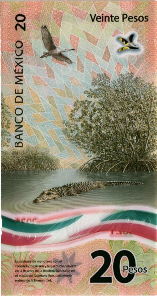 МЕКСИКА 20 ПЕСО (07.02.2023) 2
