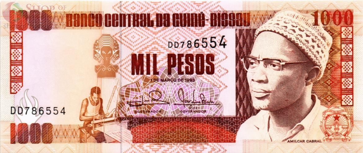 ГВИНЕЯ-БИСАУ 1000 ПЕСО 1