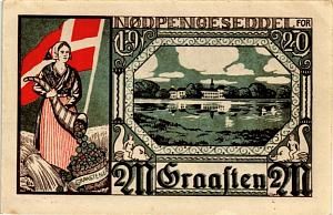 ДАНИЯ-ГЕРМАНИЯ 2 МАРКИ (НОТГЕЛЬД) 1