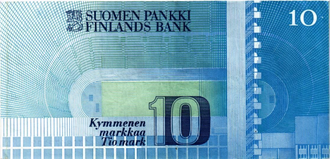 ФИНЛЯНДИЯ 10 МАРОК 2