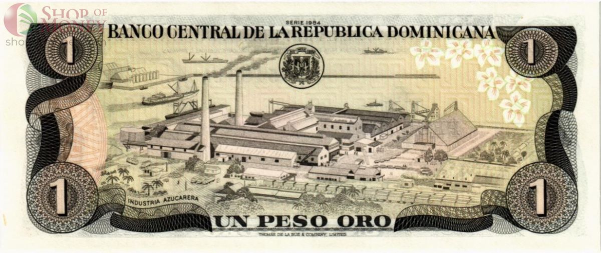 ДОМИНИКАНСКАЯ РЕСПУБЛИКА 1 ПЕСО 2