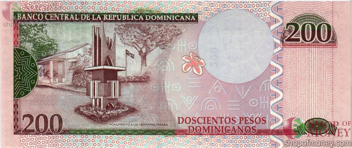 ДОМИНИКАНСКАЯ РЕСПУБЛИКА 200 ПЕСО 2