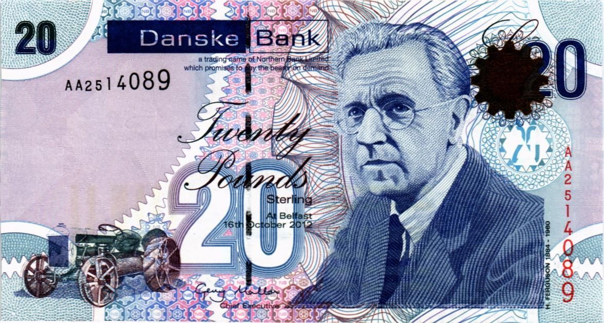 СЕВЕРНАЯ ИРЛАНДИЯ 20 ФУНТОВ 1