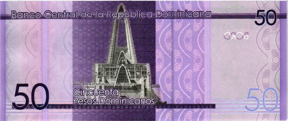 ДОМИНИКАНСКАЯ РЕСПУБЛИКА 50 ПЕСО 2