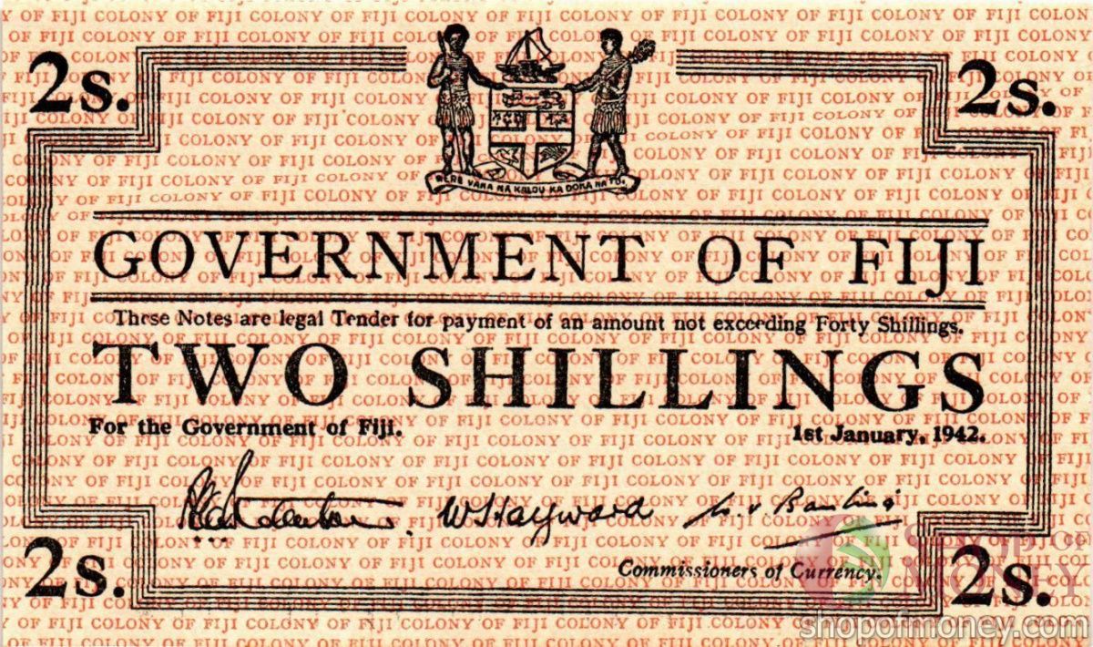 ФИДЖИ 2 ШИЛЛИНГА 1